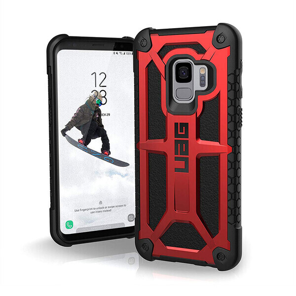 

Ударопрочный чехол UAG Monarch Crimson для Samsung Galaxy S9