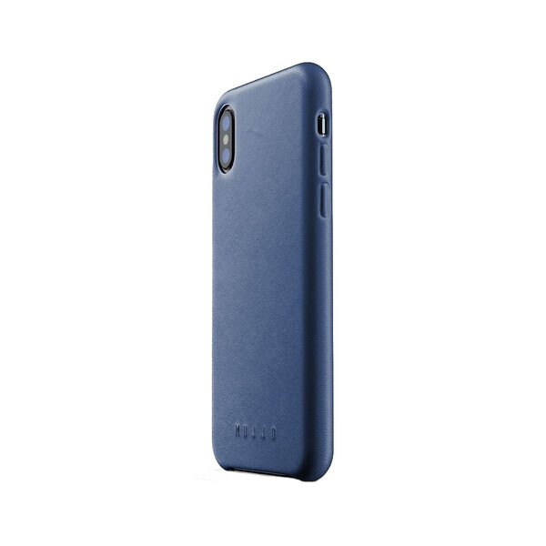 

Кожаный чехол MUJJO Full Leather Case Blue для iPhone X | XS