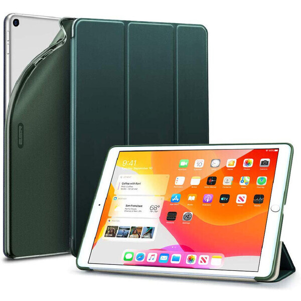 

Чехол-подставка ESR Rebound Slim Smart Case Green для iPad 8 | 7 10.2" (2020 | 2019)