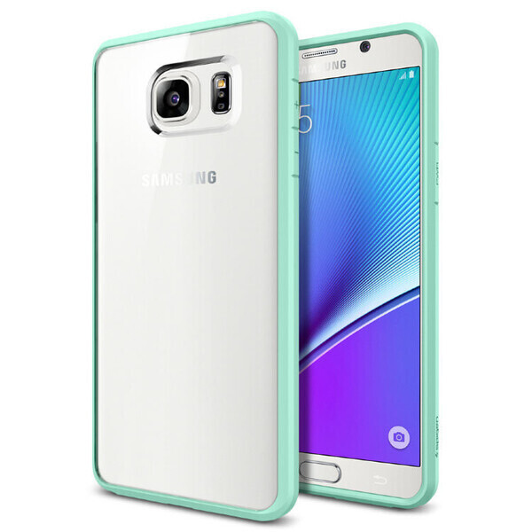 

Чехол Spigen Ultra Hybrid Mint для Samsung Galaxy Note 5