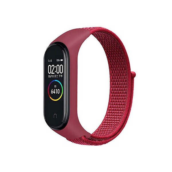 

Нейлоновый ремешок iLoungeMax Sport Loop Pink для Xiaomi Mi Band 5 | 6
