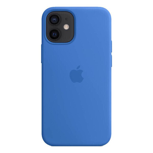 

Силиконовый чехол iLoungeMax Silicone Case MagSafe Capri Blue для iPhone 12 mini OEM (c поддержкой анимации)
