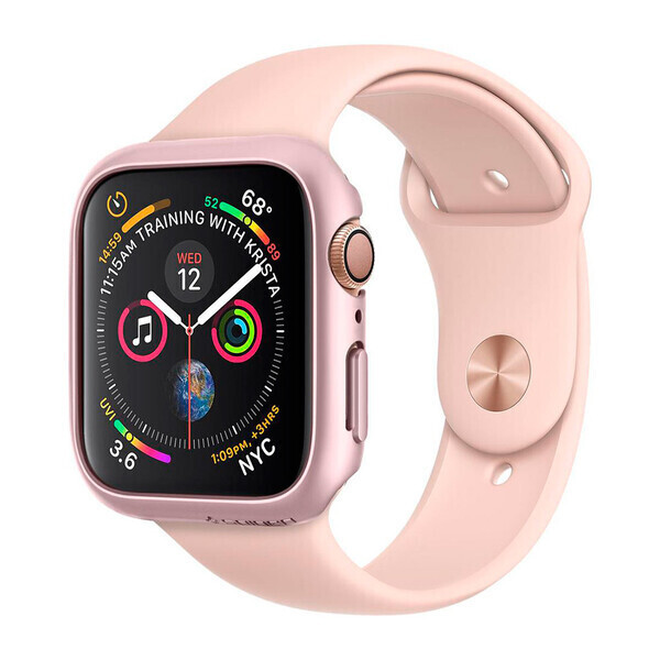 

Чехол Spigen Thin Fit Rose Gold для Apple Watch 40mm SE | 6 | 5 | 4