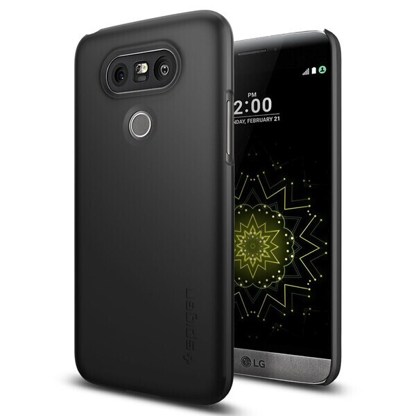 

Чехол Spigen Thin Fit Black для LG G5