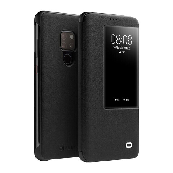 

Чехол-книжка Qialino Leather Flip View Black для Huawei Mate 20