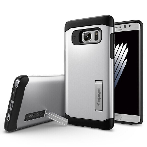 

Чехол Spigen Slim Armor Satin Silver для Samsung Galaxy Note 7