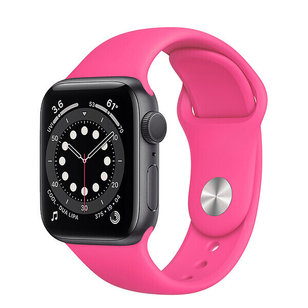 

Ремешок iLoungeMax Sport Band 38mm | 40mm Barbie Pink для Apple Watch SE | 6 | 5 | 4 | 3 | 2 | 1 OEM