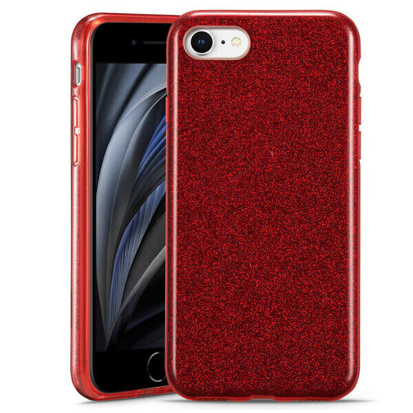 

Силиконовый чехол ESR Makeup Glitter Case Red для iPhone 8 | 7 | SE (2020)