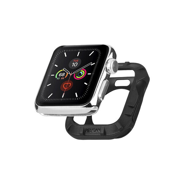 

Силиконовый чехол Pelican Protector Bumper Black для Apple Watch 44mm | 42mm