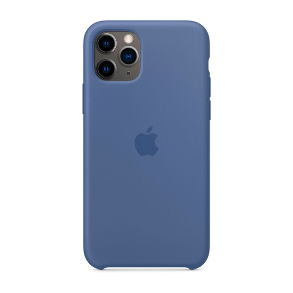 

Силиконовый чехол iLoungeMax Silicone Case Linen Blue для iPhone 11 Pro Max OEM (MY122)