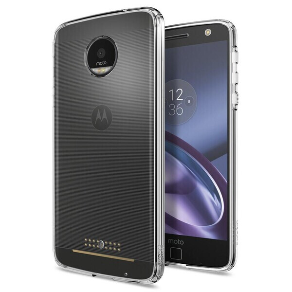 

Чехол Spigen Ultra Hybrid Crystal Clear для Motorola Moto Z Droid