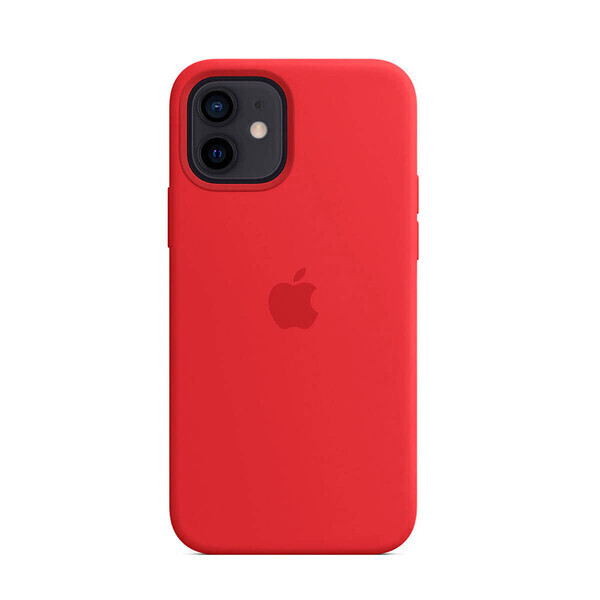 

Силиконовый чехол iLoungeMax Silicone Case MagSafe Red для iPhone 12 mini OEM (c поддержкой анимации)