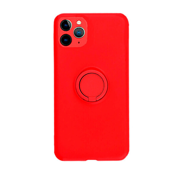 

Силиконовый чехол с кольцом iLoungeMax With Ring Red для iPhone 11 Pro Max