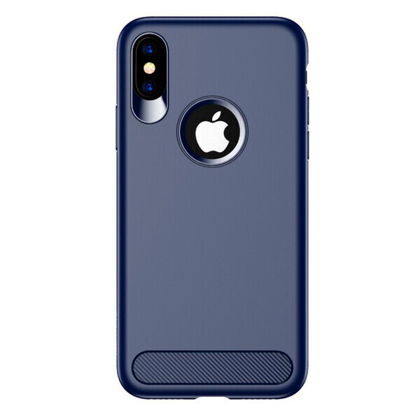 

TPU Чехол USAMS Muze Series Blue для iPhone X | XS