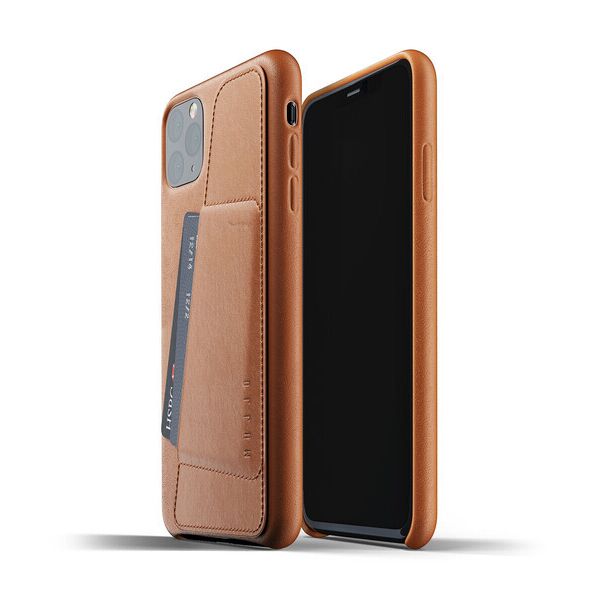 

Кожаный чехол MUJJO Full Leather Wallet Case Tan для iPhone 11 Pro