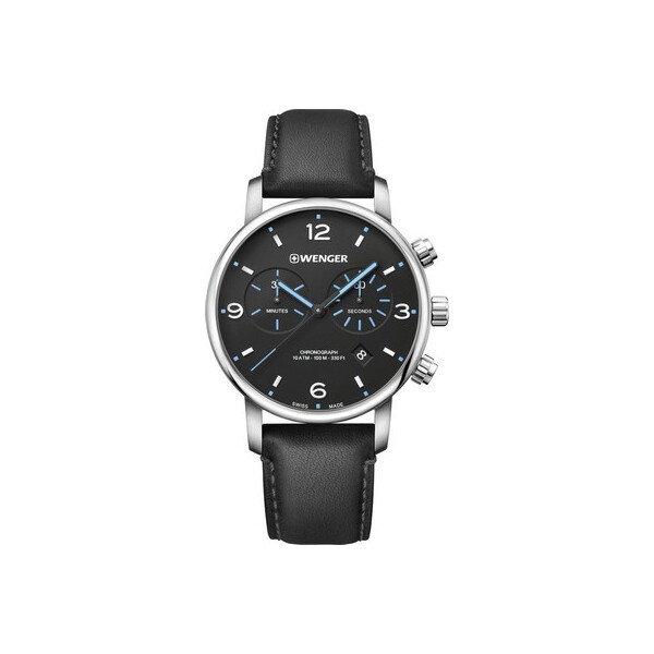 

Часы Wenger 01.1743.120 Urban Metropolitan Chronograph 44mm 10ATM