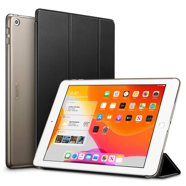 

Магнитный чехол ESR Yippee Trifold Smart Case Black для iPad 8 | 7 10.2" (2020 | 2019)