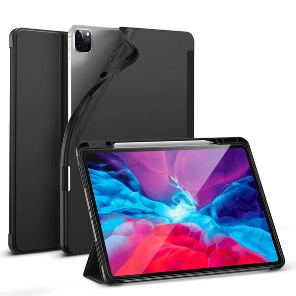 

Чехол-книжка ESR Rebound Case Pencil Holder Black для Apple iPad Pro 12.9" (2020)