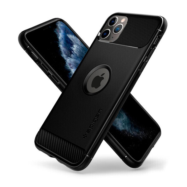 

Чехол Spigen Rugged Armor Matte Black для iPhone 11 Pro