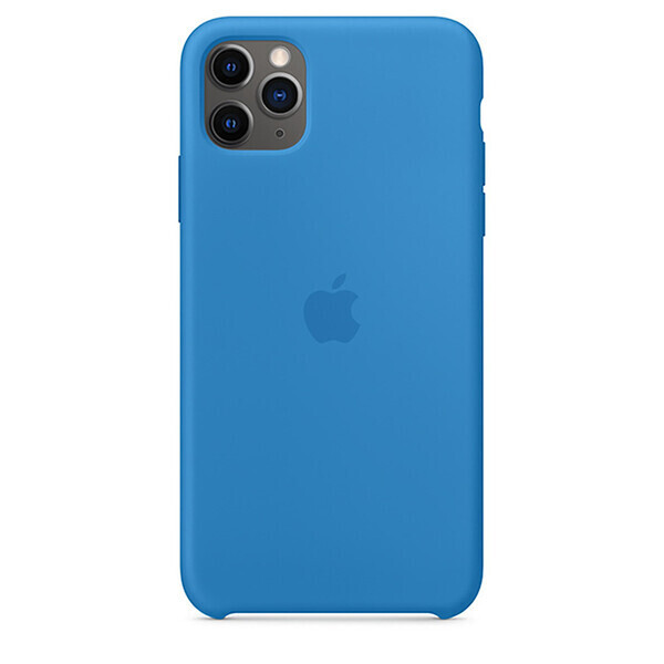 

Силиконовый чехол iLoungeMax Silicone Case Surf Blue для iPhone 11 Pro Max OEM (MY1J2)