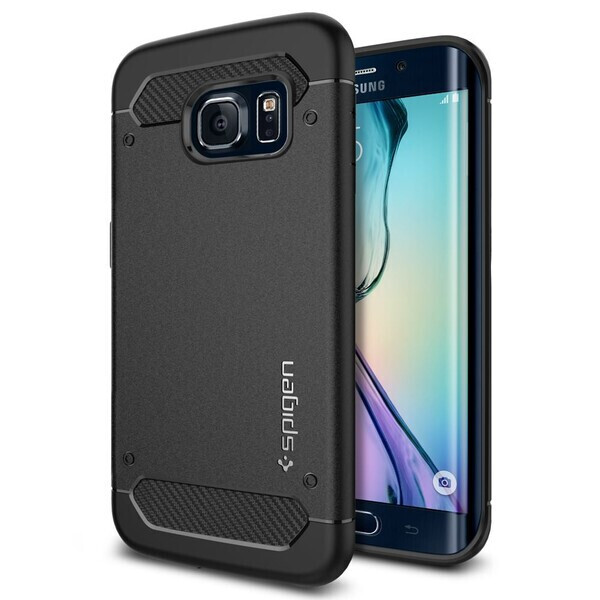 

Чехол Spigen Rugged Armor Black для Samsung Galaxy S6 Edge