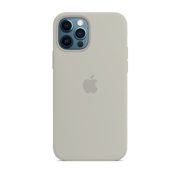 

Силиконовый чехол iLoungeMax Silicone Case Gray для iPhone 12 Pro Max OEM