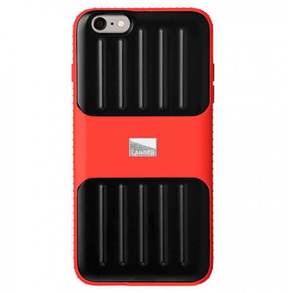 

Защитный чехол Lander Powell Slim Rugged Red для iPhone 6 Plus | 6s Plus