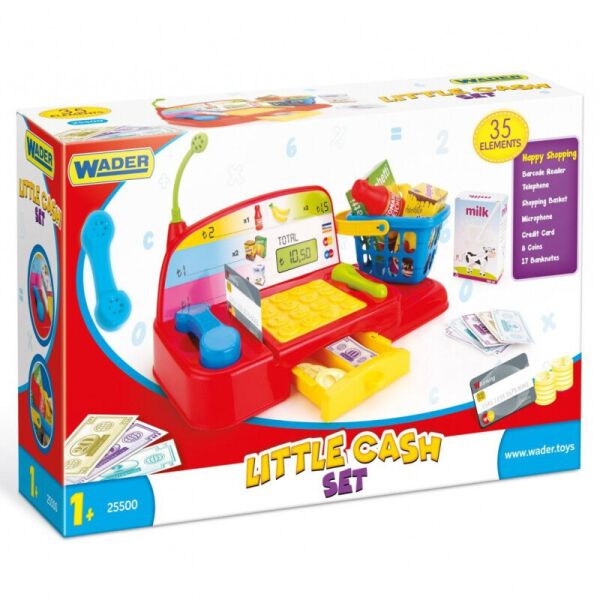

Игровой Wader набор «Магазинная касса с оборудованием» (25500)