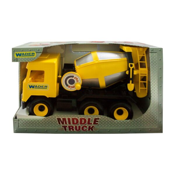 

Бетономешалка TIGRES «Middle truck» (желтая) (39493)
