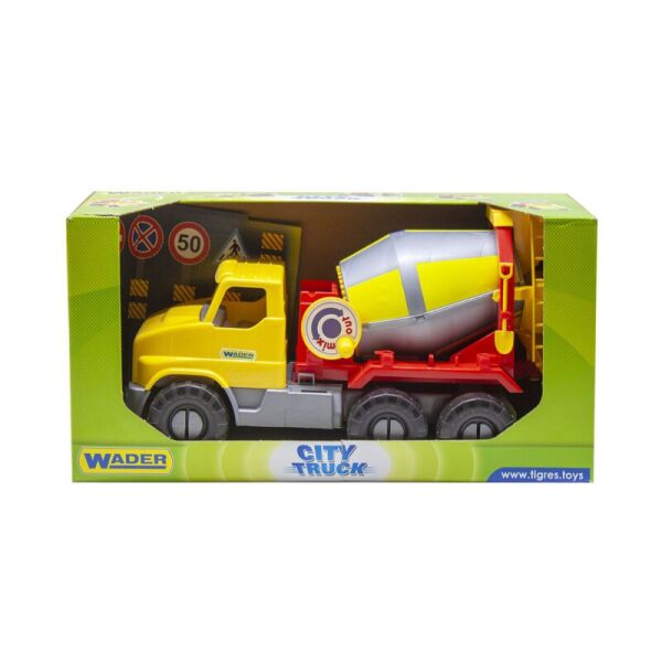 

Игрушечный TIGRES грузовик «City Truck» бетономешалка (39365)