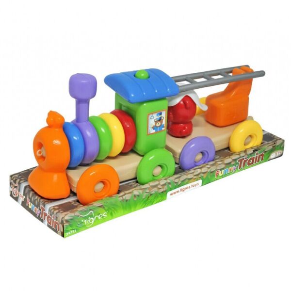 

Игрушка TIGRES «Funny train» 23 детали (39771)