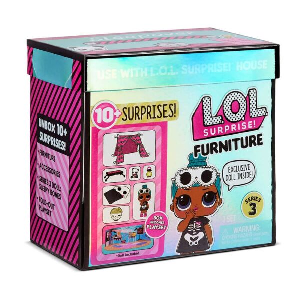 

Игровой L.O.L. Surprise! набор с куклой L.O.L. Surprise! серии Furniture» S2 — Комната Леди-Сплюшки» (570035)