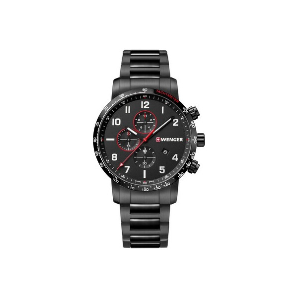 

Часы Wenger 01.1543.115 Attitude Chronograph 44mm 10ATM