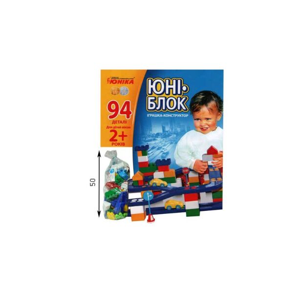 

Конструктор Юника «Юни-блок» 94 детали (0125)