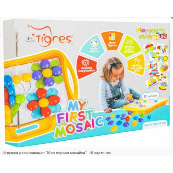 

Мозаика TIGRES «Моя первая мозаика» (39370)
