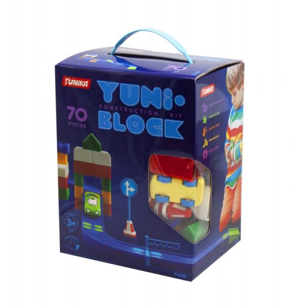 

Конструктор Юника детский «YUNI-BLOK» 70 деталей (1429)