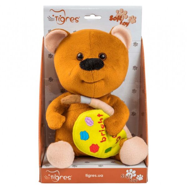 

Мягкая TIGRES игрушка «Мишка с палитрой» (ІГ-0070)