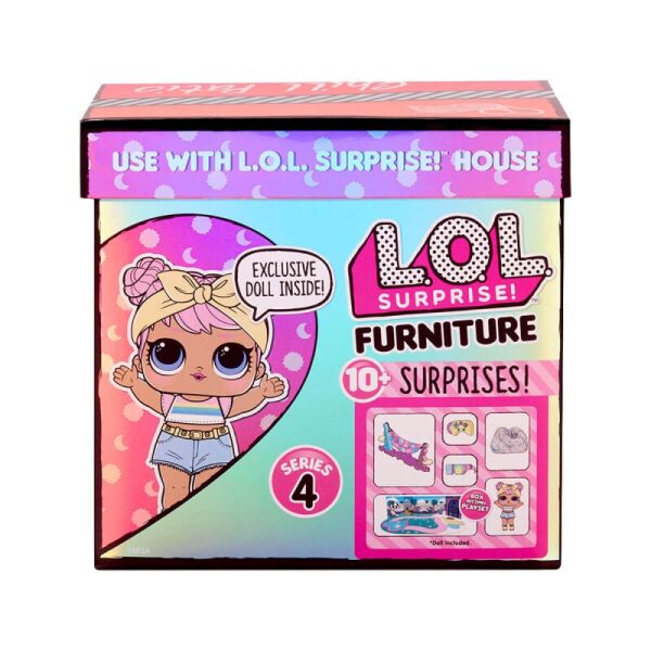 

Игровой L.O.L. Surprise! набор с куклой L.O.L. Surprise! серии Furniture» — Леди-Релакс» (572633)