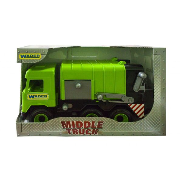

Мусоровоз TIGRES «Middle truck» (зеленый) (39484)