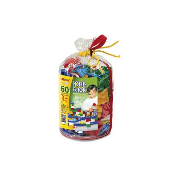 

Конструктор Юника «ЮНИ-блок» 60 деталей (0705)