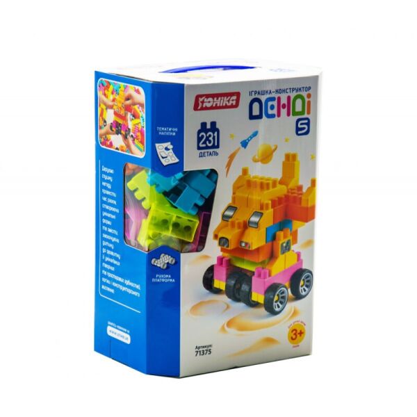 

Игрушка Юника конструктор «Денди 5» 231 деталей (1375)