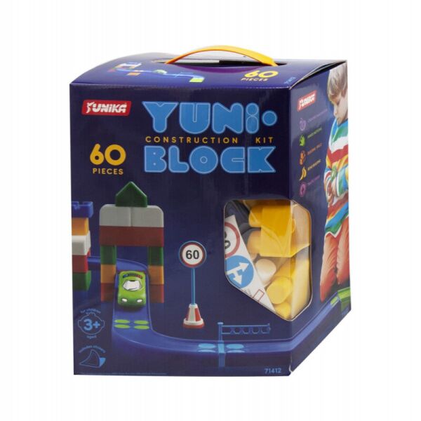 

Конструктор Юника деталиский «YUNI-BLOCK» 60 деталей (1412)