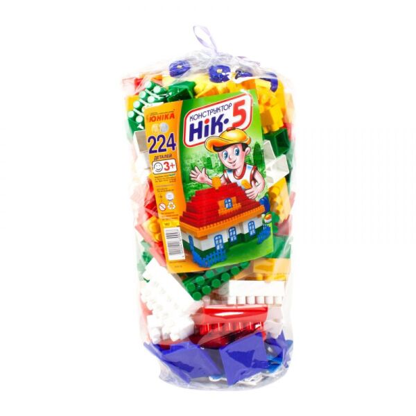 

Конструктор Юника «НИК-5» 224 деталей (0927)