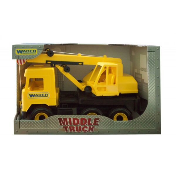 

Авто TIGRES «Middle Truck» кран (желтый) (39491)
