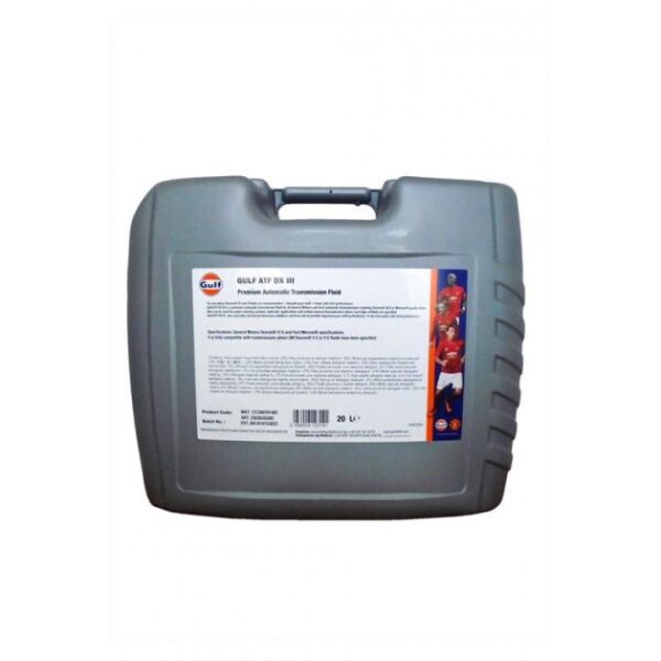 

Трансмісійна олива Gulf ATF DX III 20 л (250363GU00)