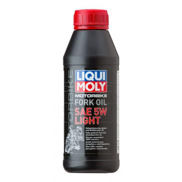 

Масло для вилок и амортизаторов Liqui Moly Motorbike Fork Oil 5W Light 0,5л