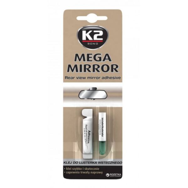 

Клей для зеркала заднего вида K2 MEGA MIRROR 6 мл (B110)