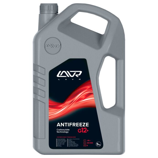 

Антифриз LAVR G12+ -45°С, 5 Л (1710)