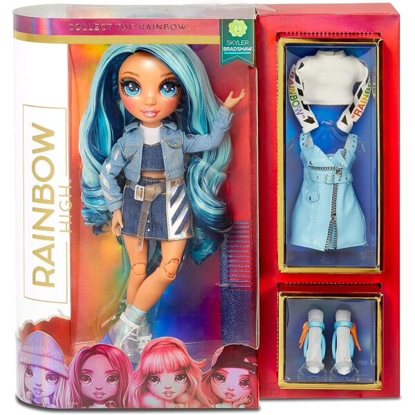 

Кукла Рейнбоу Хай Скайлар Rainbow High Skyler Bradshaw Blue Fashion Doll