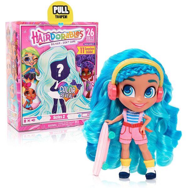 

Кукла Hairdorables 2 серия Collectible Surprise Dolls Хердораблс сюрприз